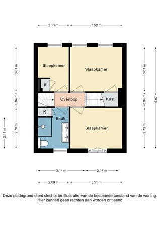 Plattegrond - Putstraat 46, 6372 BK Landgraaf - Putstraat 46 Landgraaf - Verdieping 2D.jpg